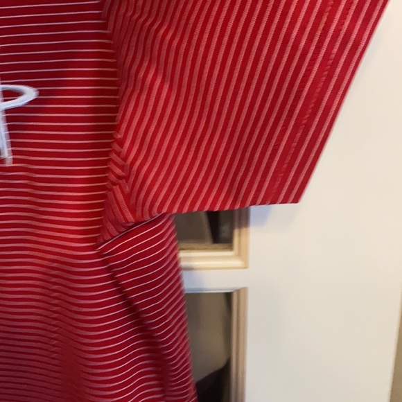 Houston Rockets SS Antigua Polo Red & White - Picture 5 of 9